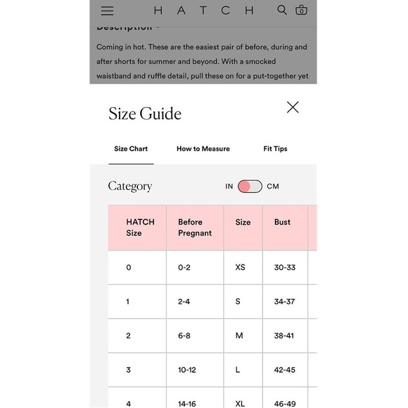 HATCH MATERNITY WEEKEND PANTS BLACK DECO  PRINT (Size:0) - Picture 13 of 13